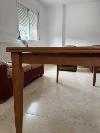 Mesa extensible madera de 240 cm máximo