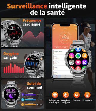 Reloj Inteligente Hombre Llamadas Bluetooth