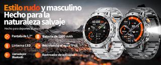 Reloj Inteligente Hombre Llamadas Bluetooth