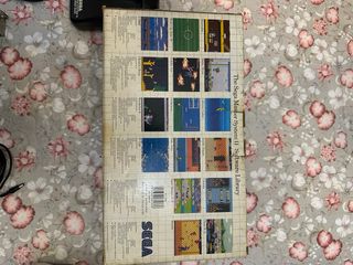 SEGA Master System II Consola Negra