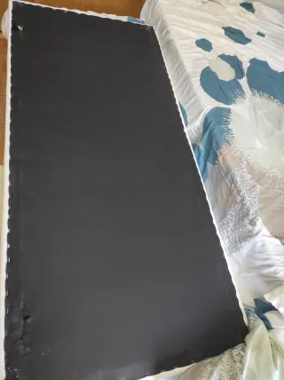 Cabecero polipiel blanco