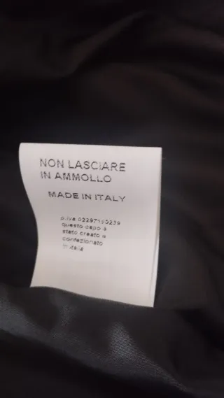 Giacca donna nera con pelliccia made in Italy
