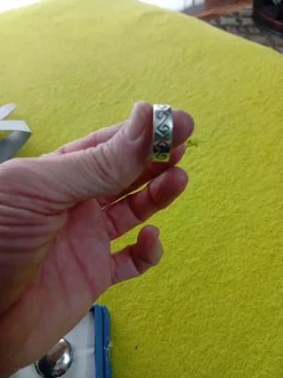 Anillo AS DE PLATA Talla 18