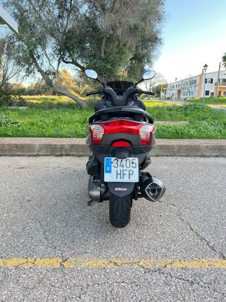 Kymco Superdink 300i 2011 Gris Plata