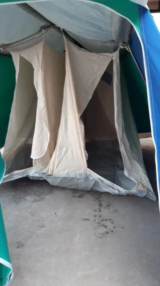 Tienda de campaña 2 habitaciones
