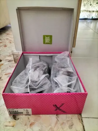 Zapatos Marypaz burdeos Talla 36