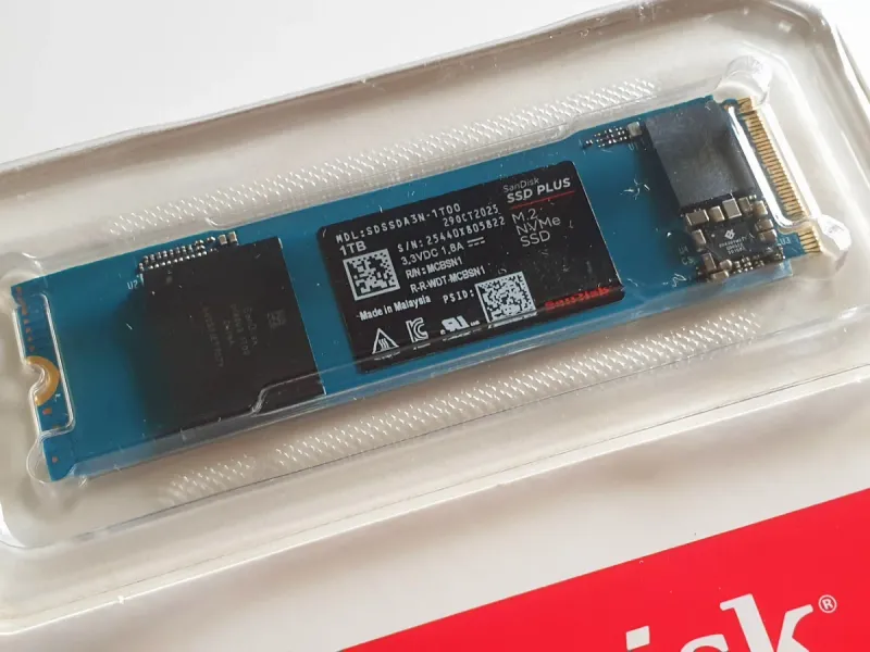 SanDisk SSD PLUS M.2 NVMe 1TB afbeelding 4