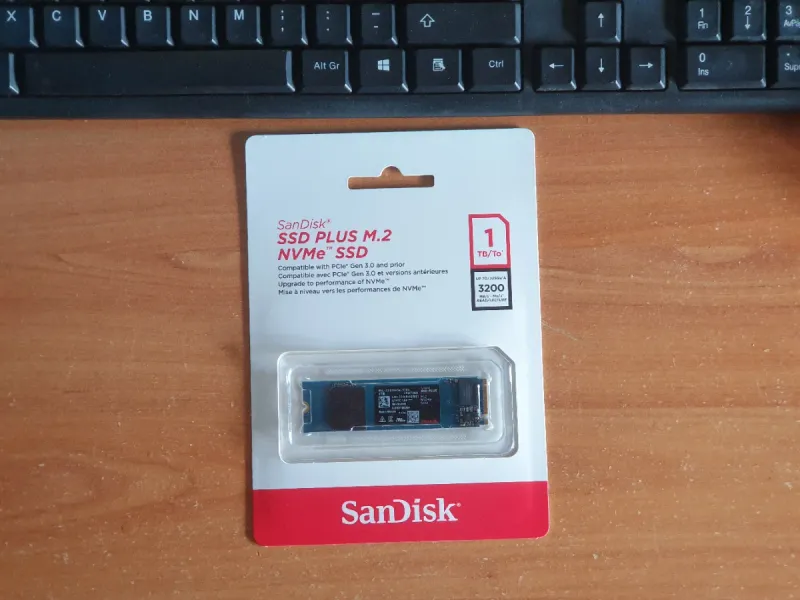 SanDisk SSD PLUS M.2 NVMe 1TB afbeelding 5