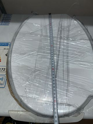 Coprivaso in plastica bianco