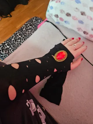 Cosplay Raven Teen Titans Morado Negro