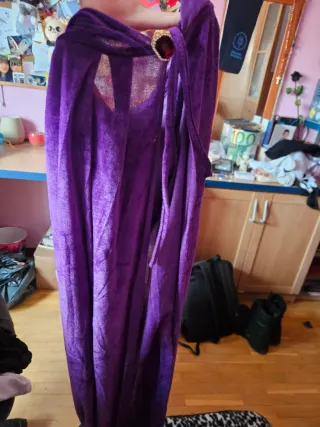 Cosplay Raven Teen Titans Morado Negro