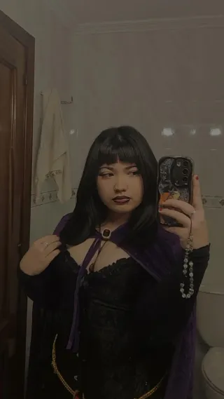 Cosplay Raven Teen Titans Morado Negro