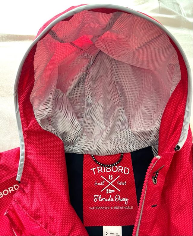 Impermeabile da Donna Tribord Fucsia Taglia 2XL