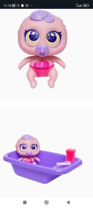 Neoflobbi muñeco  con bañera