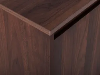 Mueble TV Madera Oscura Estilo Mid-century