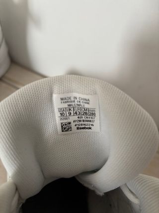 Zapatillas Reebok Blancas Talla 43