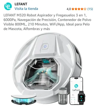 Robot aspirador Lefant