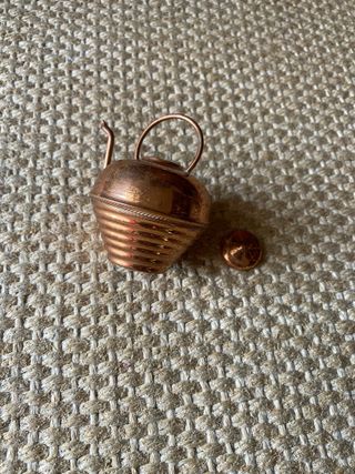 7 Miniaturas Cobre Antigas,valor unitário