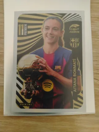 Cromo Maxi Premium Liga F Aitana Bonmatí