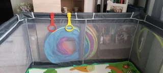 Parque infantil para bebés 1.25x1.25x0.60m