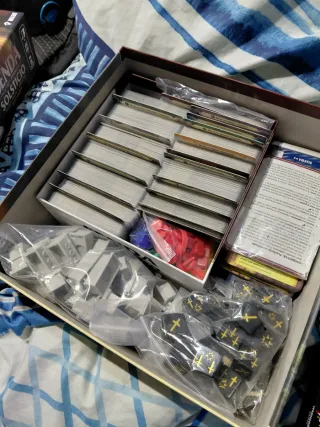 Senda de Luz y Sombra y expansión enfundado