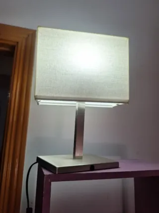 Lámpara de mesa DUPIIMPORT diseño alambre