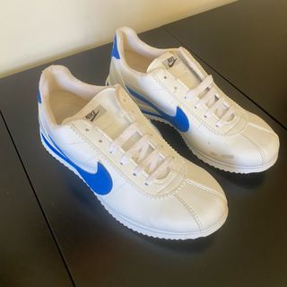 Zapatillas Nike Cortez Blancas y Azul