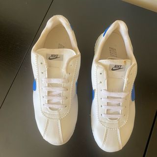 Zapatillas Nike Cortez Blancas y Azul