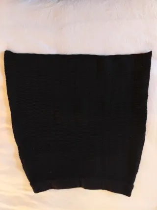 Falda Mango Negra Talla XS