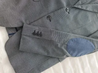 Americana Zara Talla 48 Azul