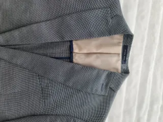 Americana Zara Talla 48 Azul