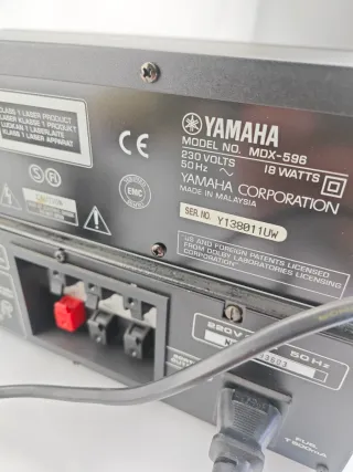 Yamaha MDX-596 + Amplificador Bouyer