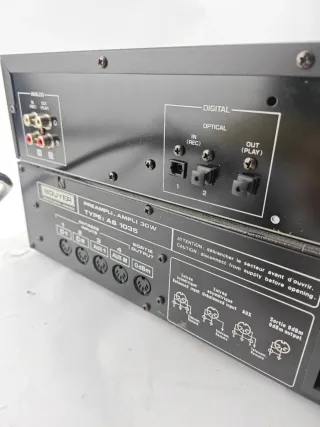 Yamaha MDX-596 + Amplificador Bouyer