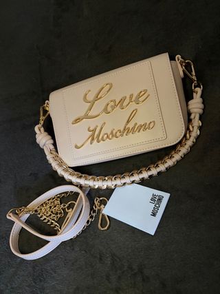 Borsetta Love Moschino rosa pastello