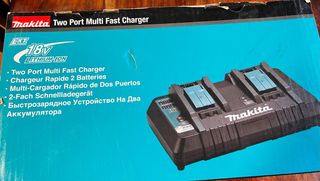 Mochila Baterías Makita PDC01 + Cargador Doble