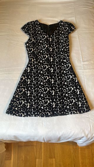 Vestido Zara Animal Print Talla S