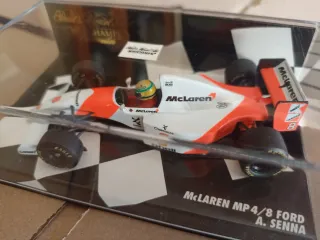 Coche Minichamps 1:43 McLaren MP4-8 Ford A.Senna