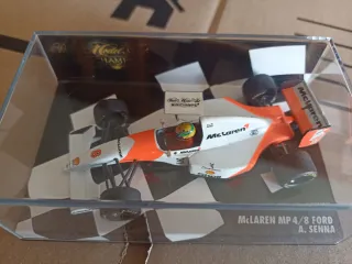 Coche Minichamps 1:43 McLaren MP4-8 Ford A.Senna