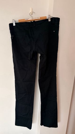 Pantalón Stradivarius Mujer Negro
