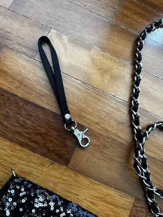 Pochette paillettes vintage