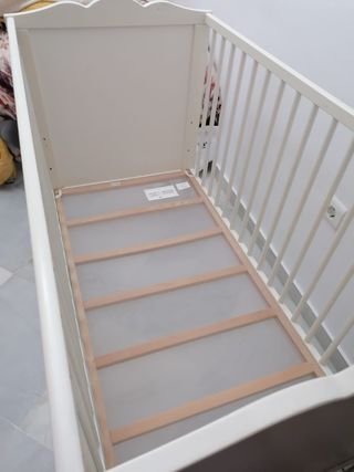 Cuna blanca IKEA