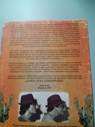 Gomaespuma Clásicos Publicidad CD y DVD.