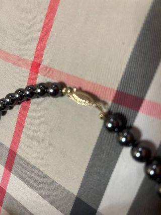 Collana Ematite Taiwan con Cristalli