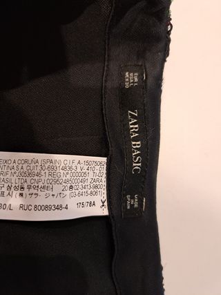 Falda Zara Mini Estampada Talla L