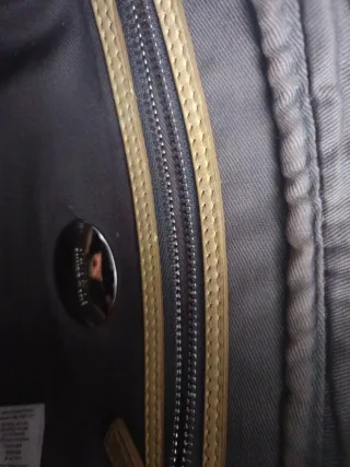 Bolso Bimba y Lola Beige/Dorado Perforado