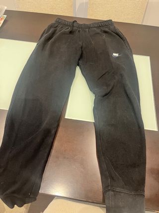 Pantalón chándal Nike Talla S Negro