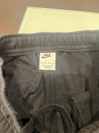 Pantalón chándal Nike Talla S Negro