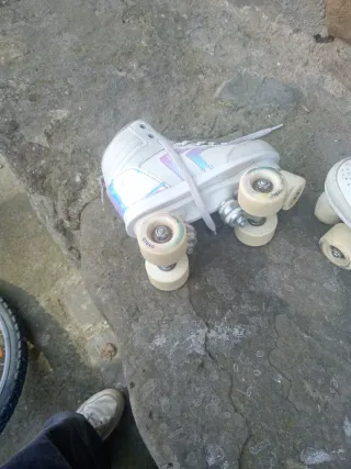 Patines 4 Ruedas Oxelo Blancos
