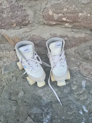 Patines 4 Ruedas Oxelo Blancos