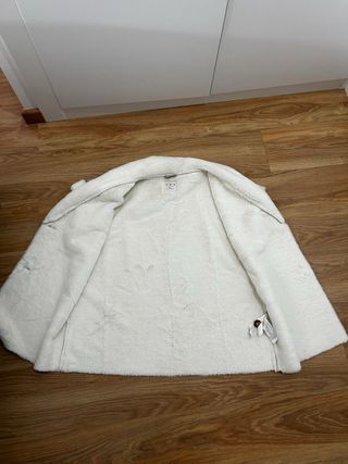 Chaleco pelo gris talla XXL